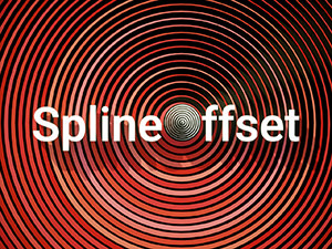 Spline offset 3ds max